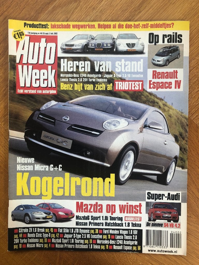 Autoweek nr. 40 2002, Verzenden, Nieuw, Autoweek, Algemeen