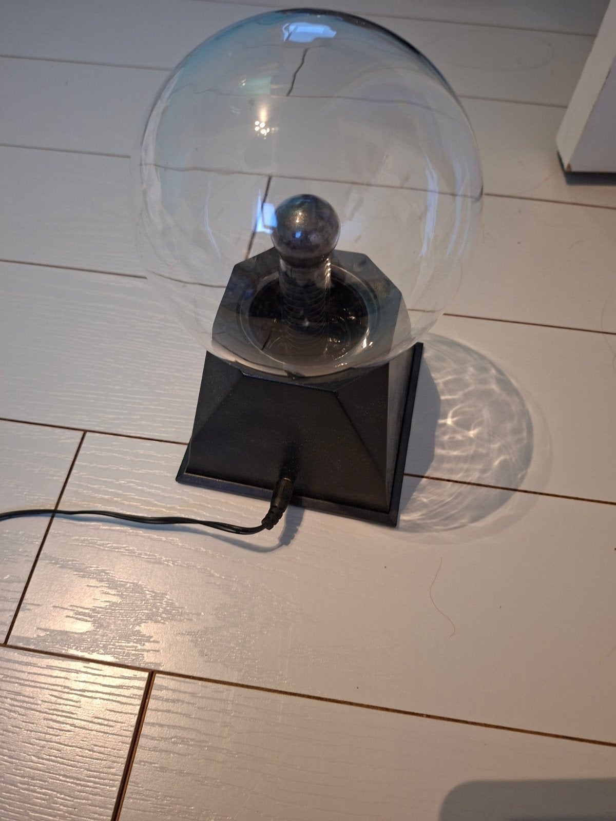 Plasma bol / lamp, Ophalen of Verzenden, Zo goed als nieuw, Glas