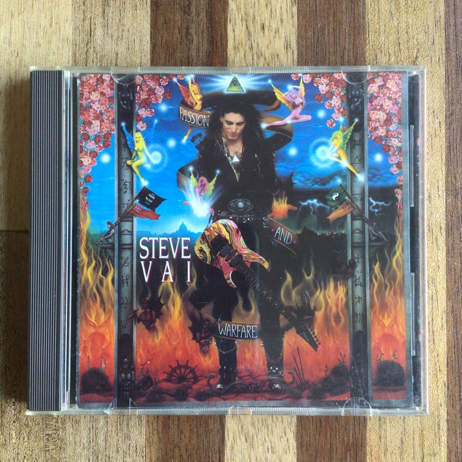 Steve Vai - passion and warfare, Ophalen of Verzenden, Zo goed als nieuw, Poprock