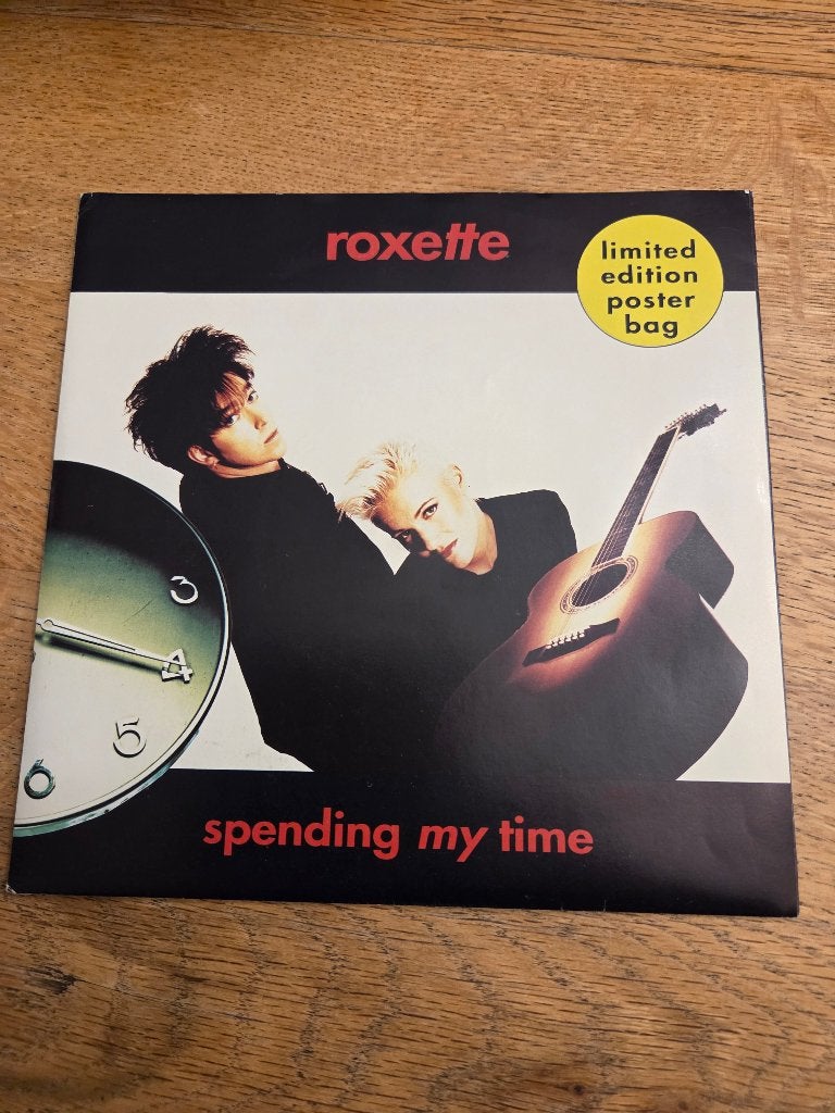 Roxette Spending my time, Limited edition posterbag, Ophalen of Verzenden, Zo goed als nieuw, Pop, EP