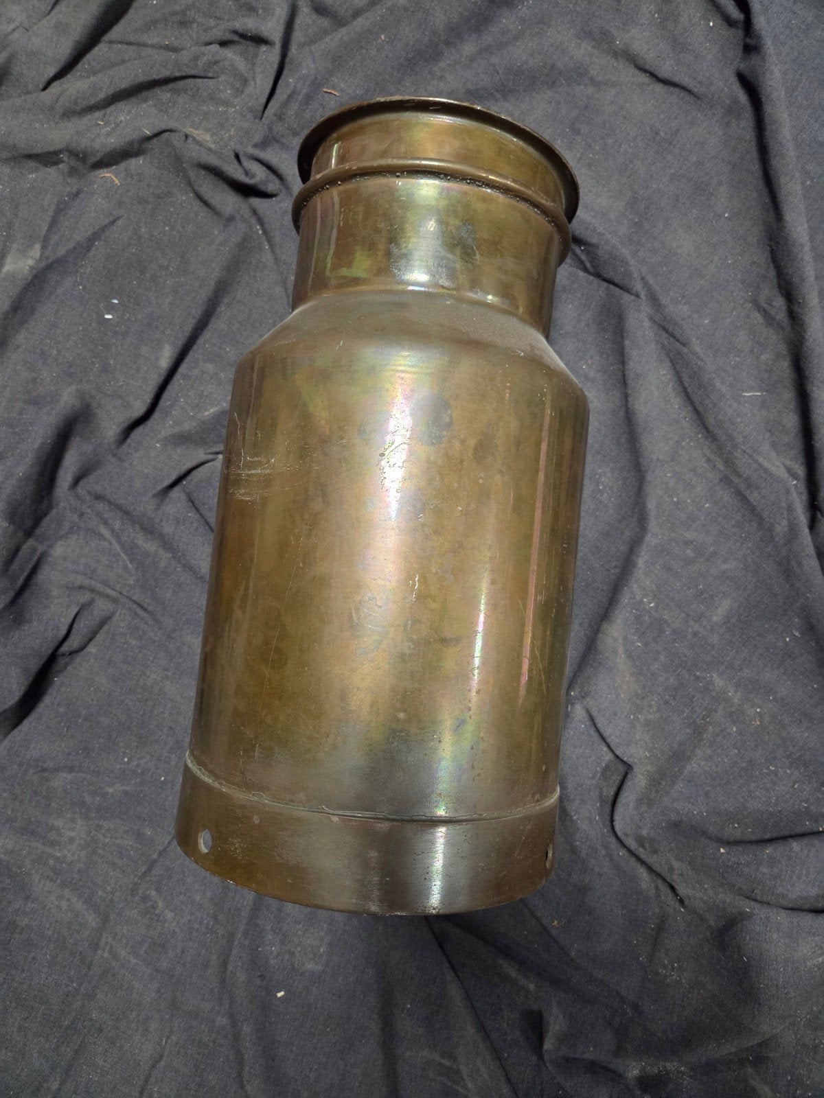Antieke Vintage Koperen Melkbus, Ophalen, Koper