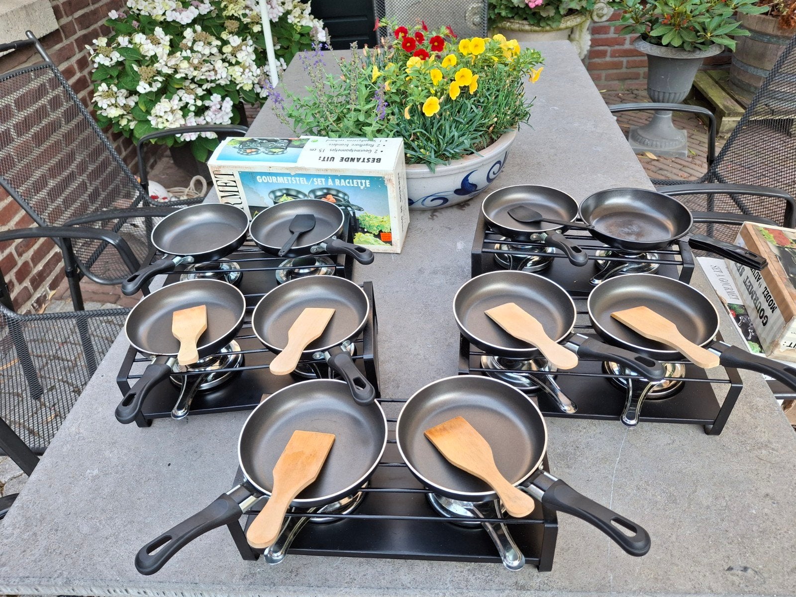 Gourmetstellen., Witgoed en Apparatuur, Ophalen, Gebruikt, 8 personen of meer