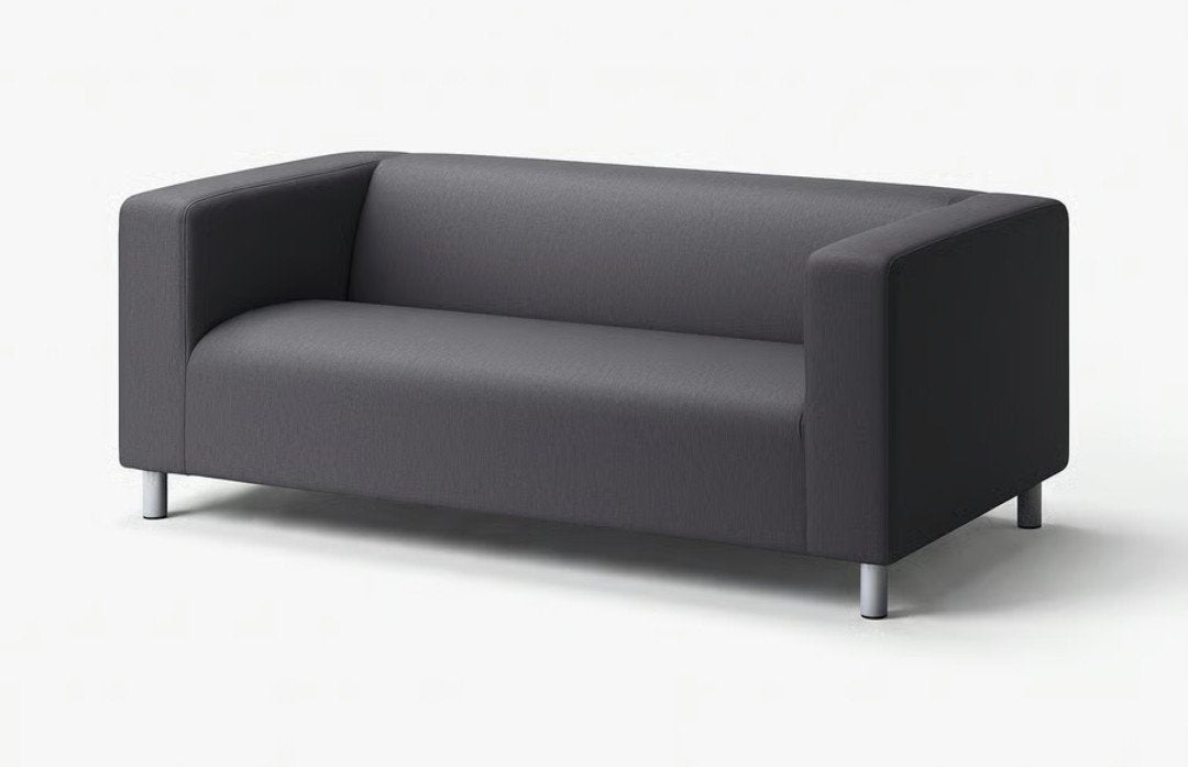 Hoes voor Ikea Klippan bank, Ophalen, Zo goed als nieuw, Tweepersoons, Rechte bank