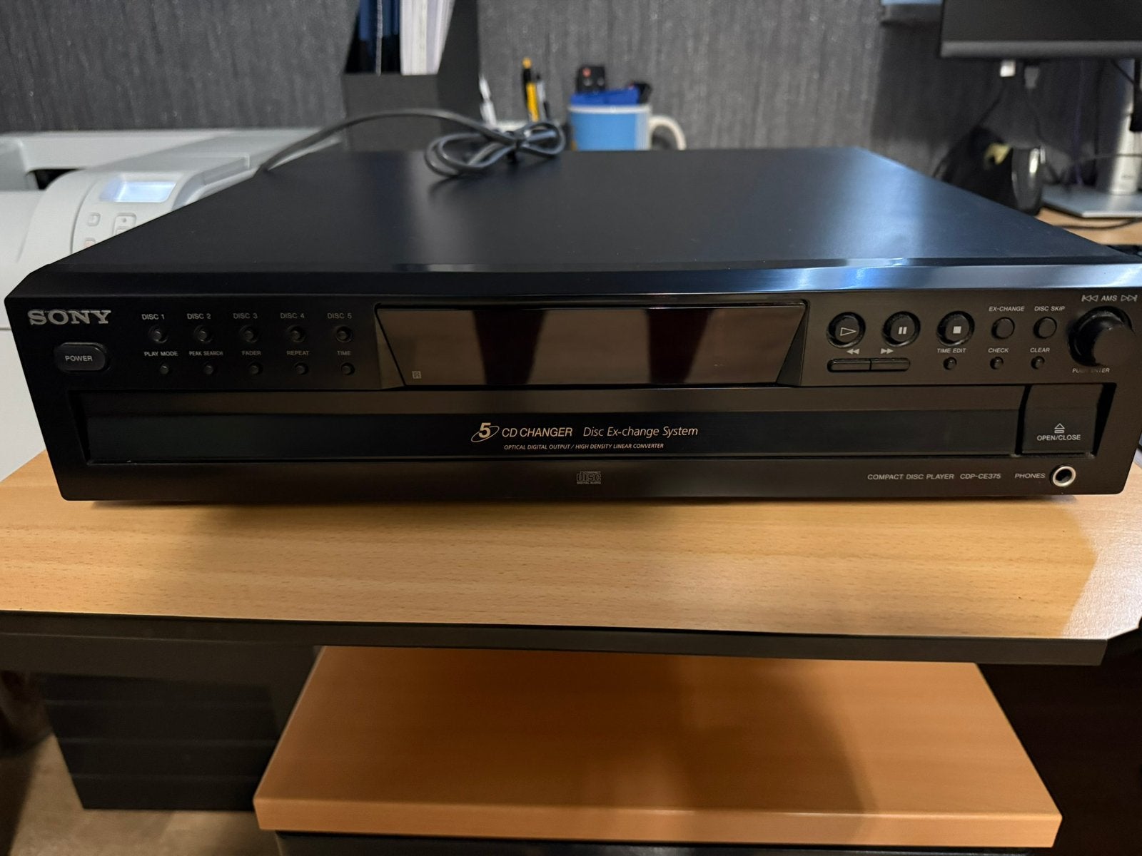 Sony cd speler, Audio, Tv en Foto, Versterkers en Receivers, Ophalen, Zo goed als nieuw, Sony