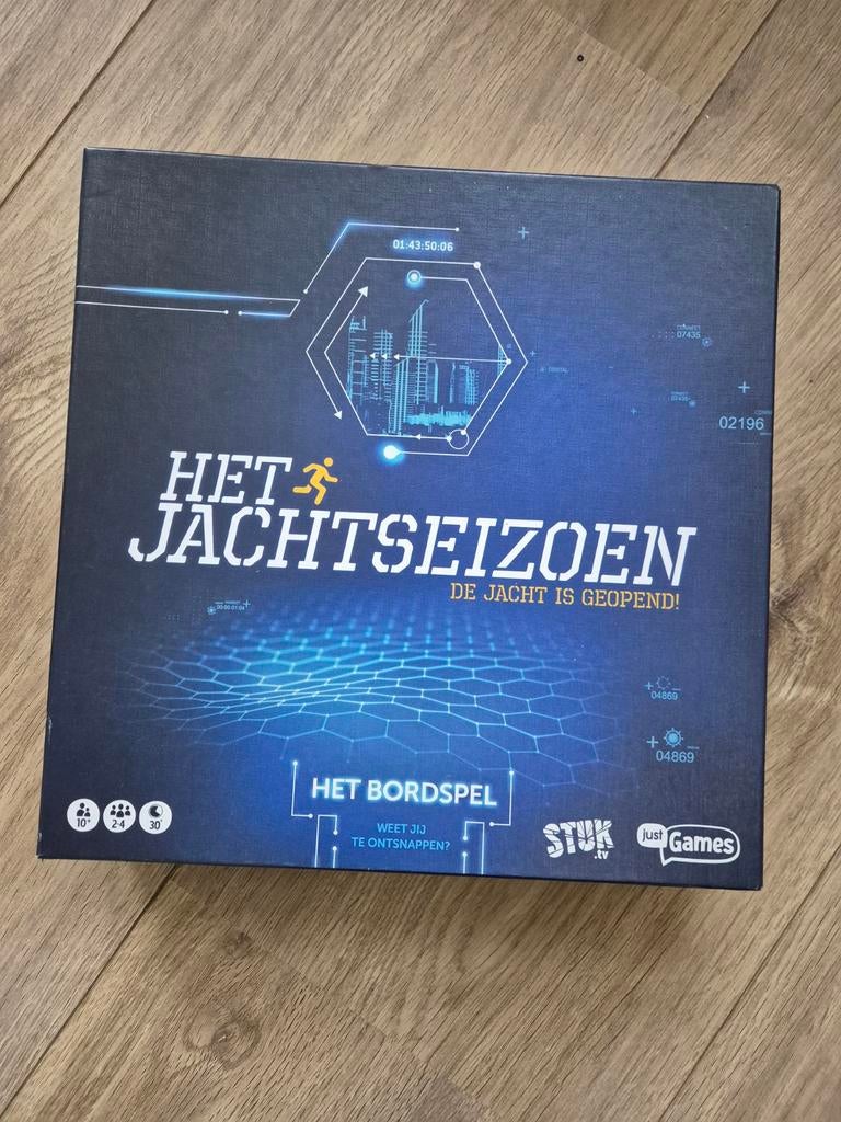Het Jachtseizoen Bordspel, Een of twee spelers, Ophalen, Gebruikt, Just Games