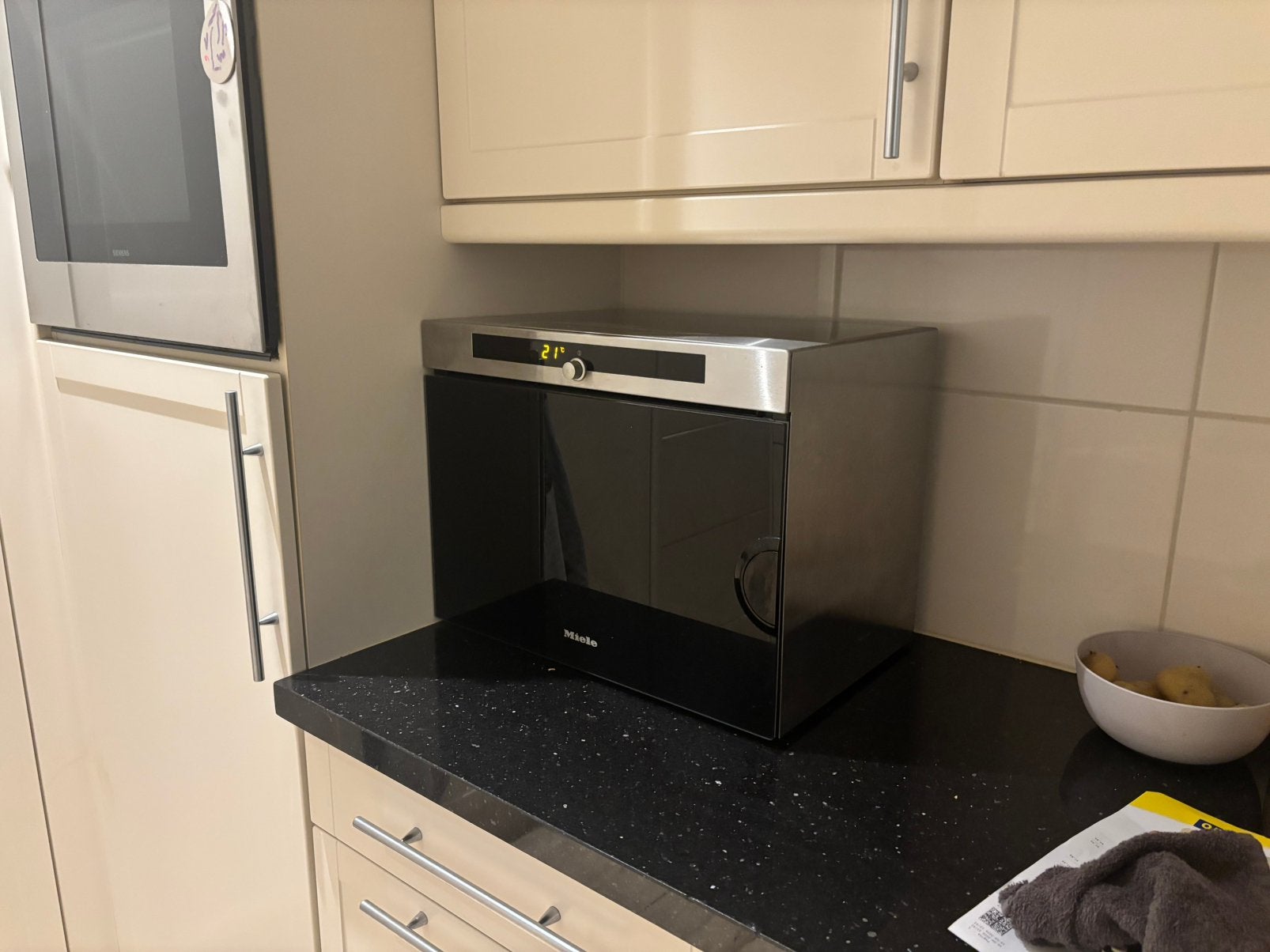 Miele Stoomoven DG 1050 vrijstaand, Ophalen, Gebruikt