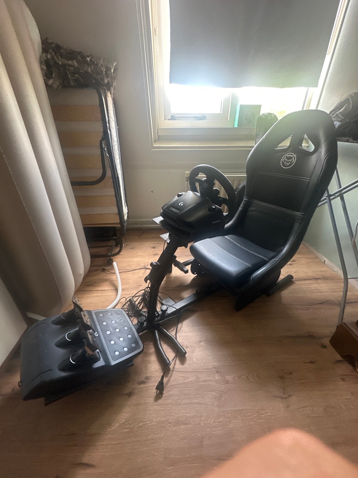 Logitech G29 Driving Force Race Wheel met Playseat, Spelcomputers en Games, Spelcomputers | Overige, Gebruikt, Overige merken