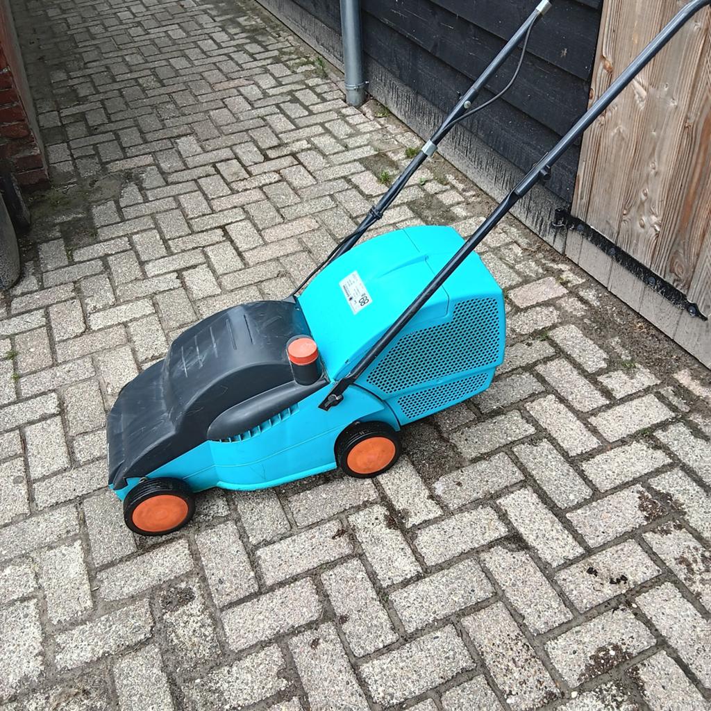 Elektrische grasmaaier - Goed onderhouden, Cirkelmaaier, Gebruikt, Elektrische grasmaaier, Onbekend