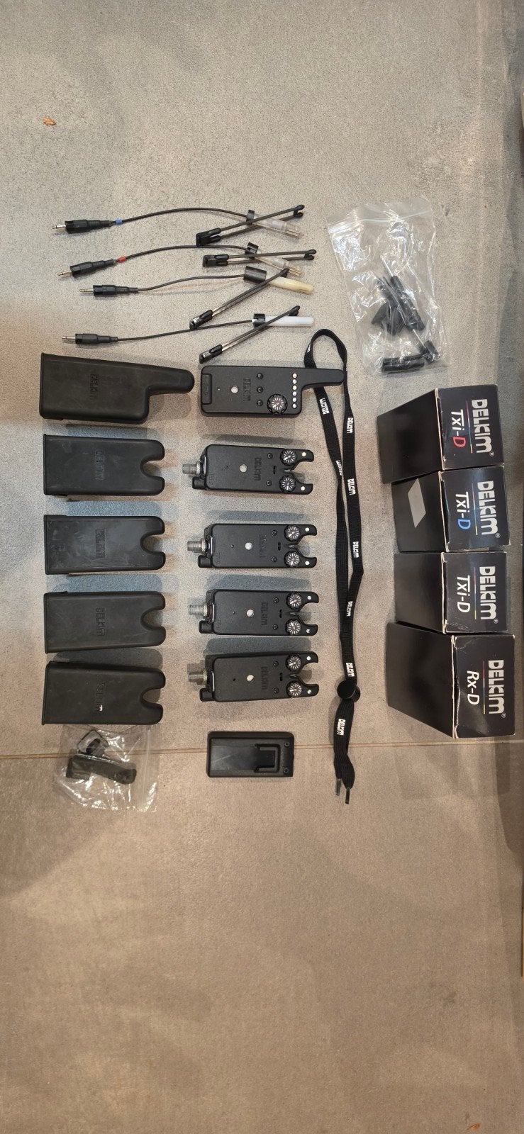 Delkim Txi-D Beetmelders Set met Receiver en Accessoires, Ophalen of Verzenden, Zo goed als nieuw, Overige typen