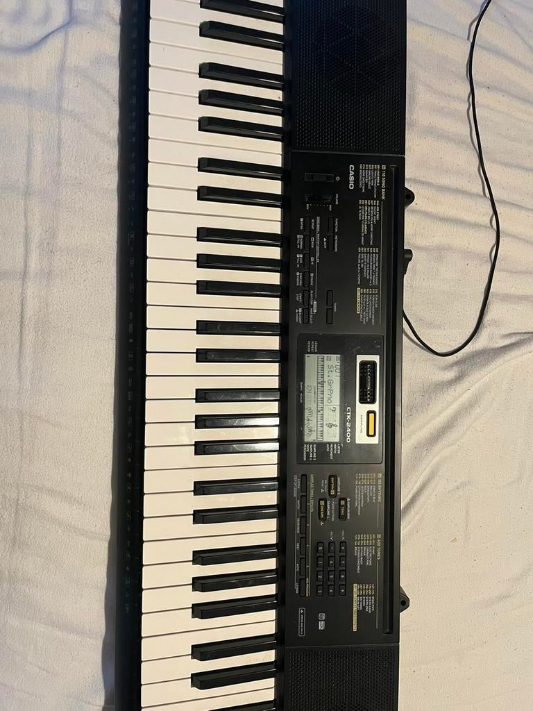 Casio CTK-2400 Digitaal Keyboard - Perfect voor Beginners, Ophalen, Casio, 61 toetsen, Zo goed als nieuw
