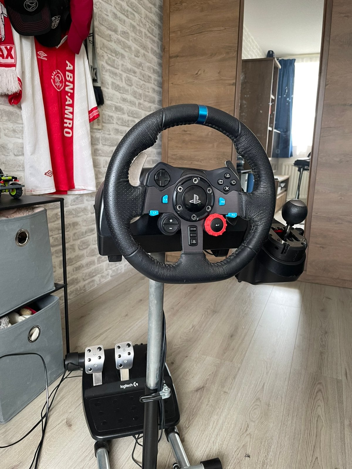 Complete Simrace set: Logitech G29 + H shifter + wheel stand, Ophalen, Zo goed als nieuw, Stuur of Pedalen, PlayStation 3