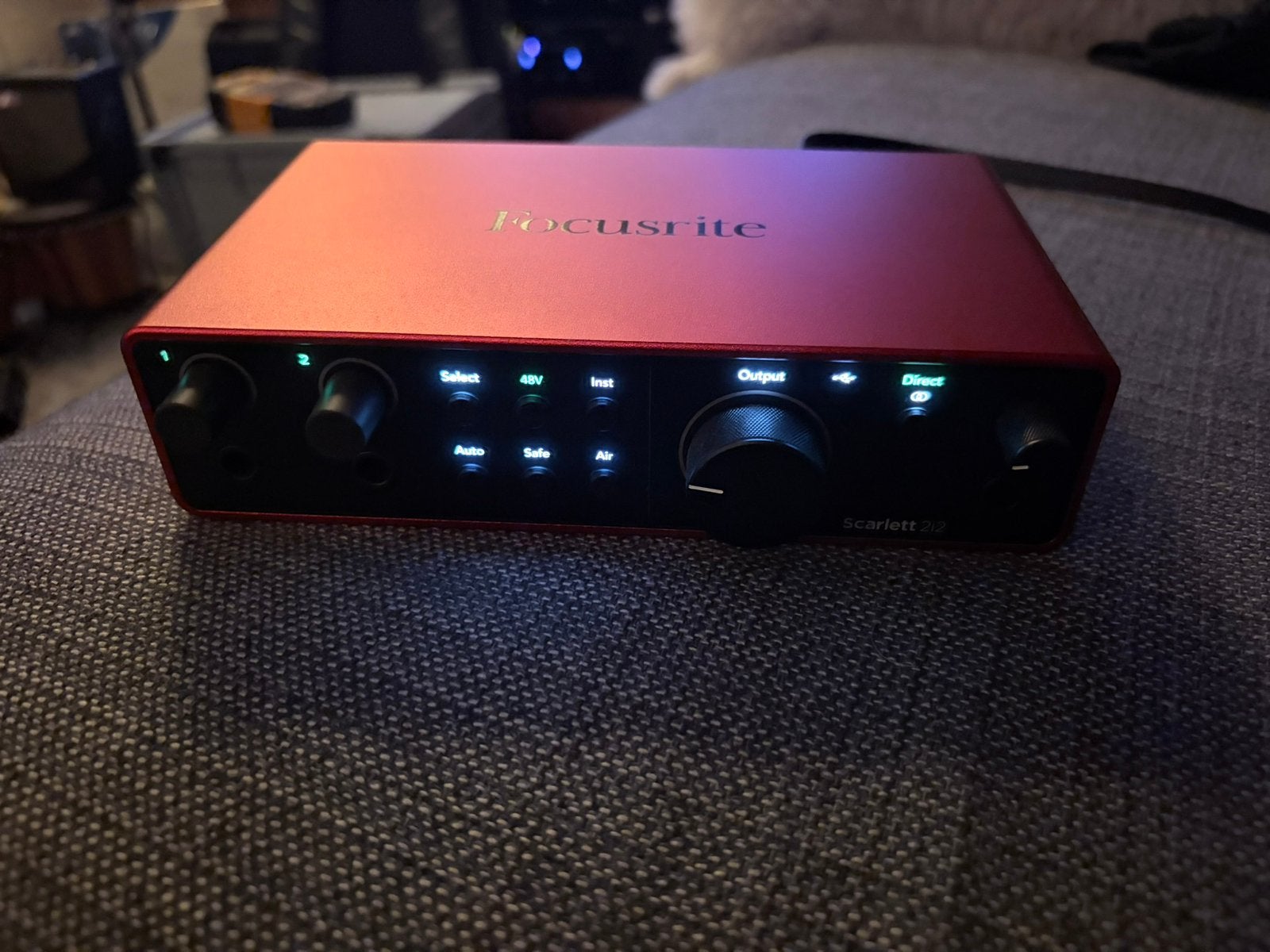 Focusrite 2i2 4th gen, Computers en Software, Ophalen of Verzenden, Zo goed als nieuw