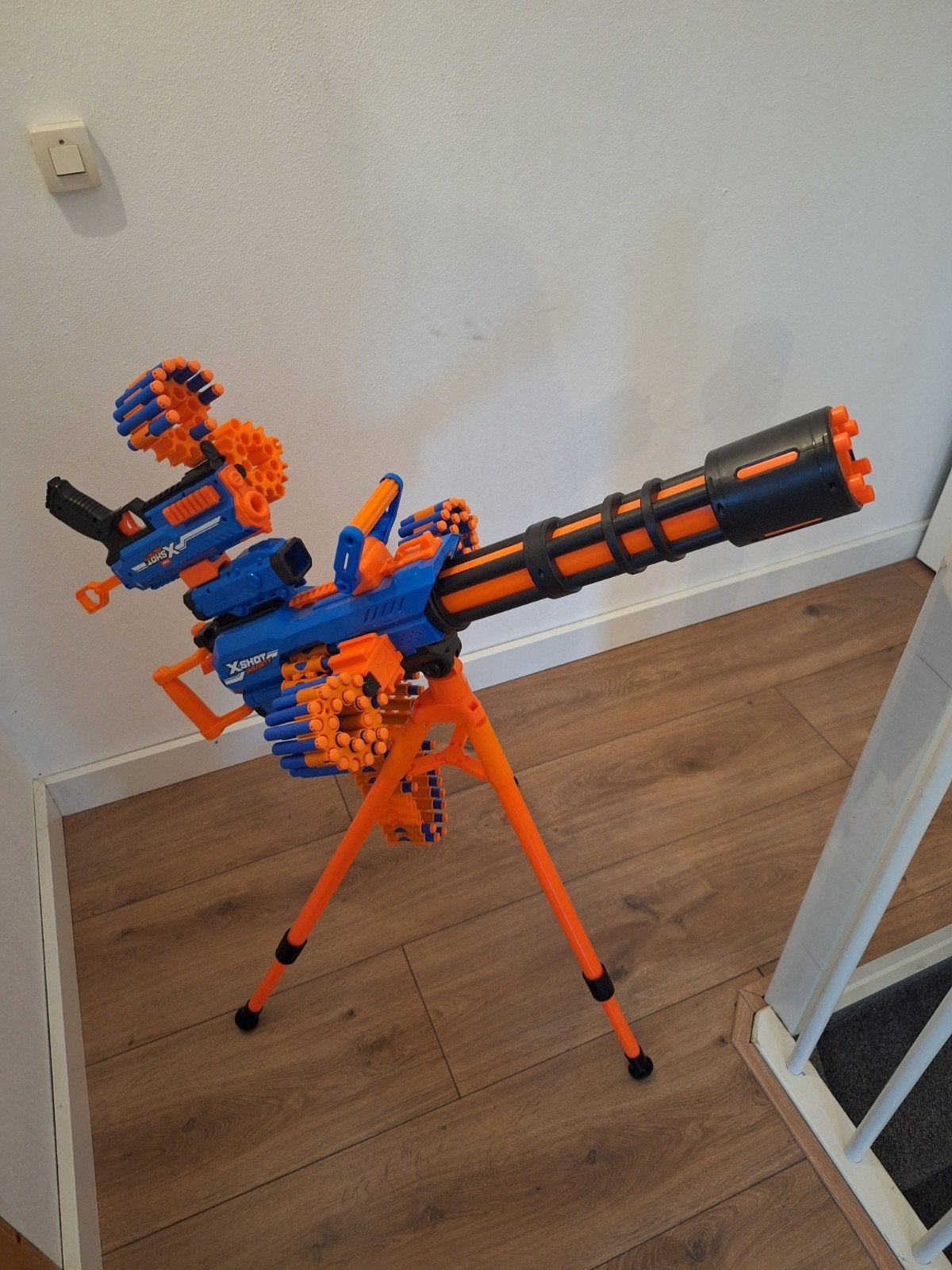 XSHOT Insanity Blaster Set - Manic & Motorized Rage, Ophalen, Zo goed als nieuw