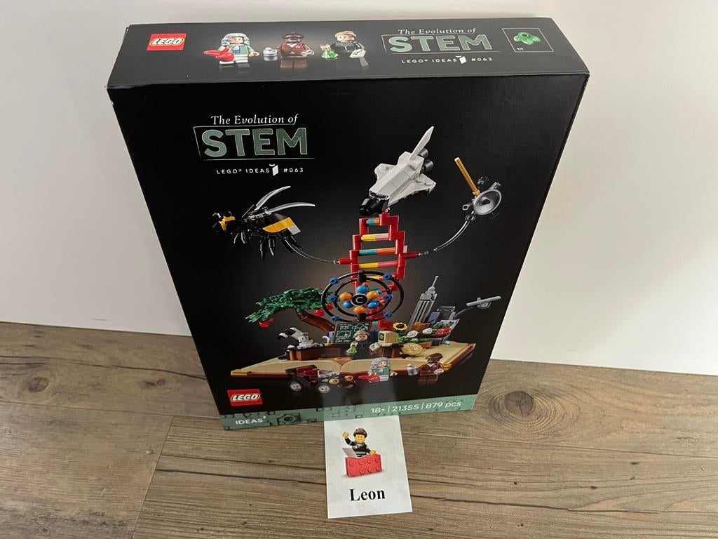 Lego Ideas 21355 De evolutie van STEM - Nieuw MISB in doos, Lego, Nieuw, Ophalen of Verzenden, Ideas