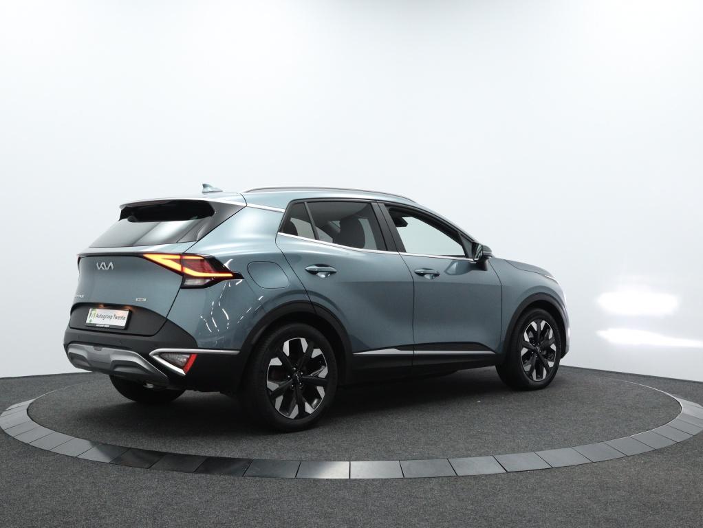 Kia Sportage 1.6 T-GDi PHEV Prestige AWD | Trekhaak | Naviga, 4 cilinders, Blauw, Plug-in hybride, Bedrijf