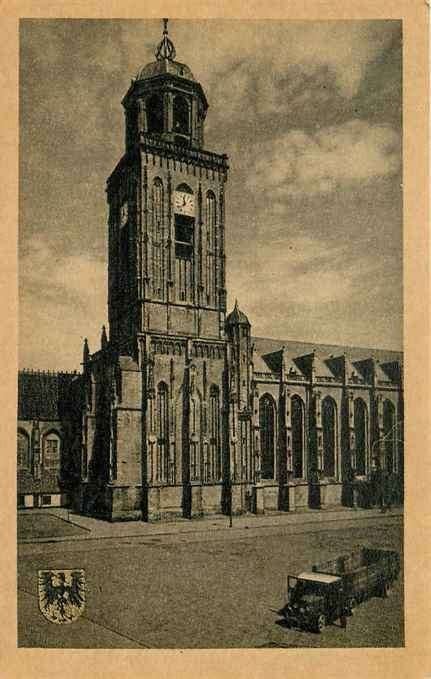 301-410-033 Deventer Groote Kerk, Verzenden, Voor 1920, Overijssel