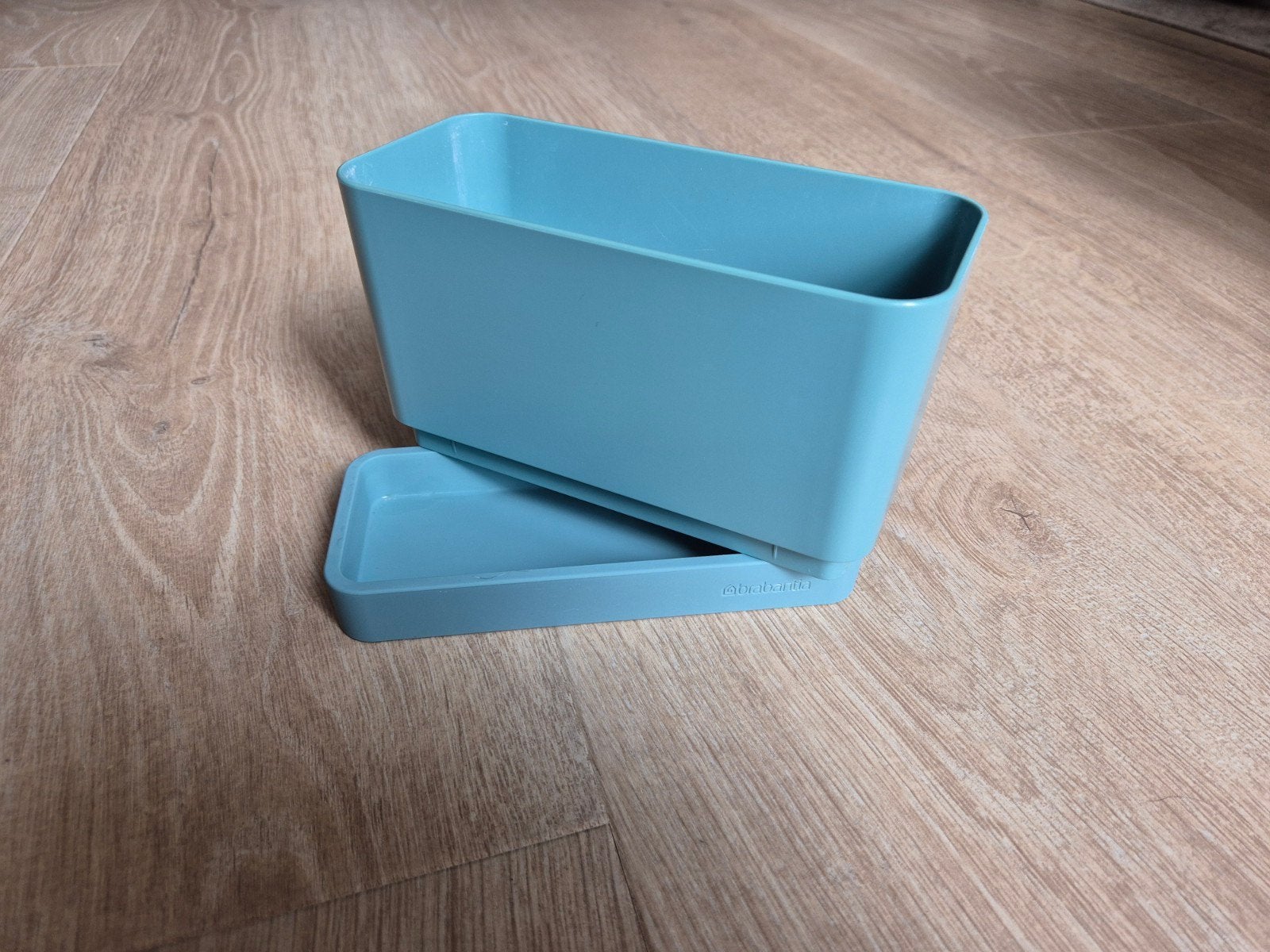 Brabantia aanrecht organizer - Blauw, Gebruikt, Blauw, Kunststof, Ophalen of Verzenden