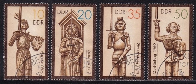 2268 – DDR Oost Duitsland michel 3063/3066 gestempeld ,, Verzenden, DDR, Gestempeld