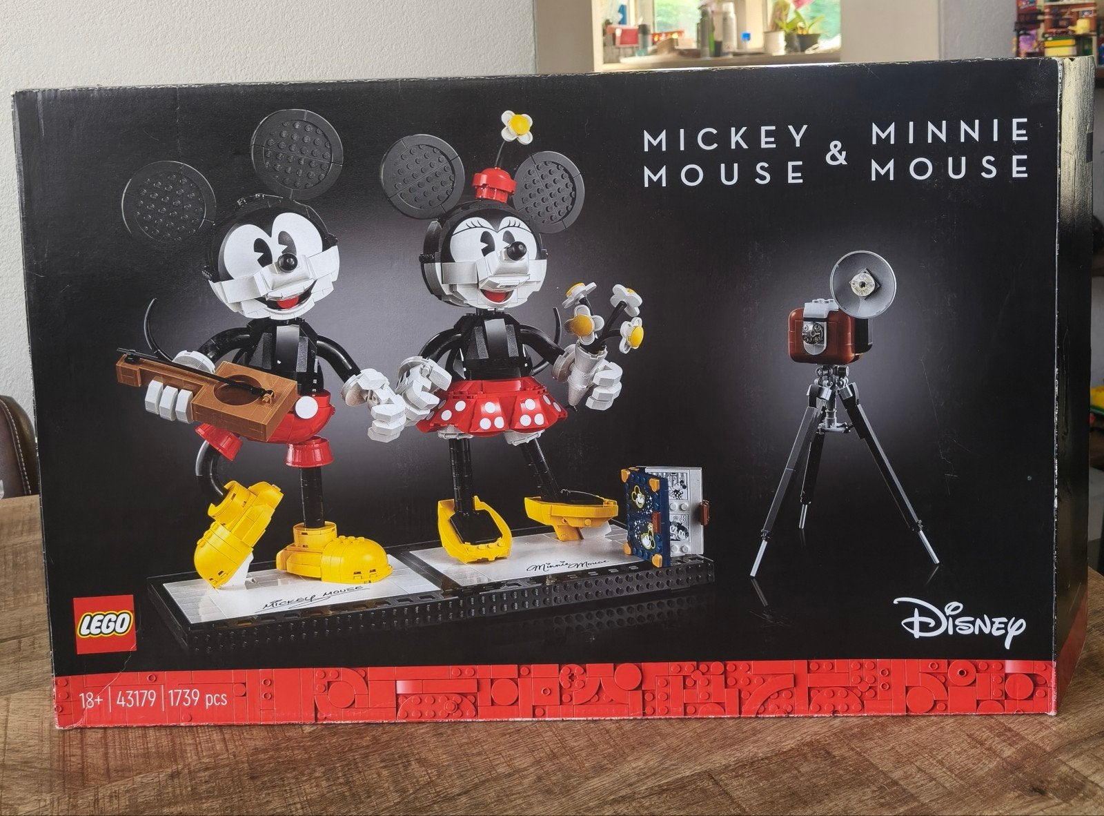 Lego 43179 Disney Mickey Mouse & Minnie Mouse, Lego, Ophalen of Verzenden, Zo goed als nieuw, Disney