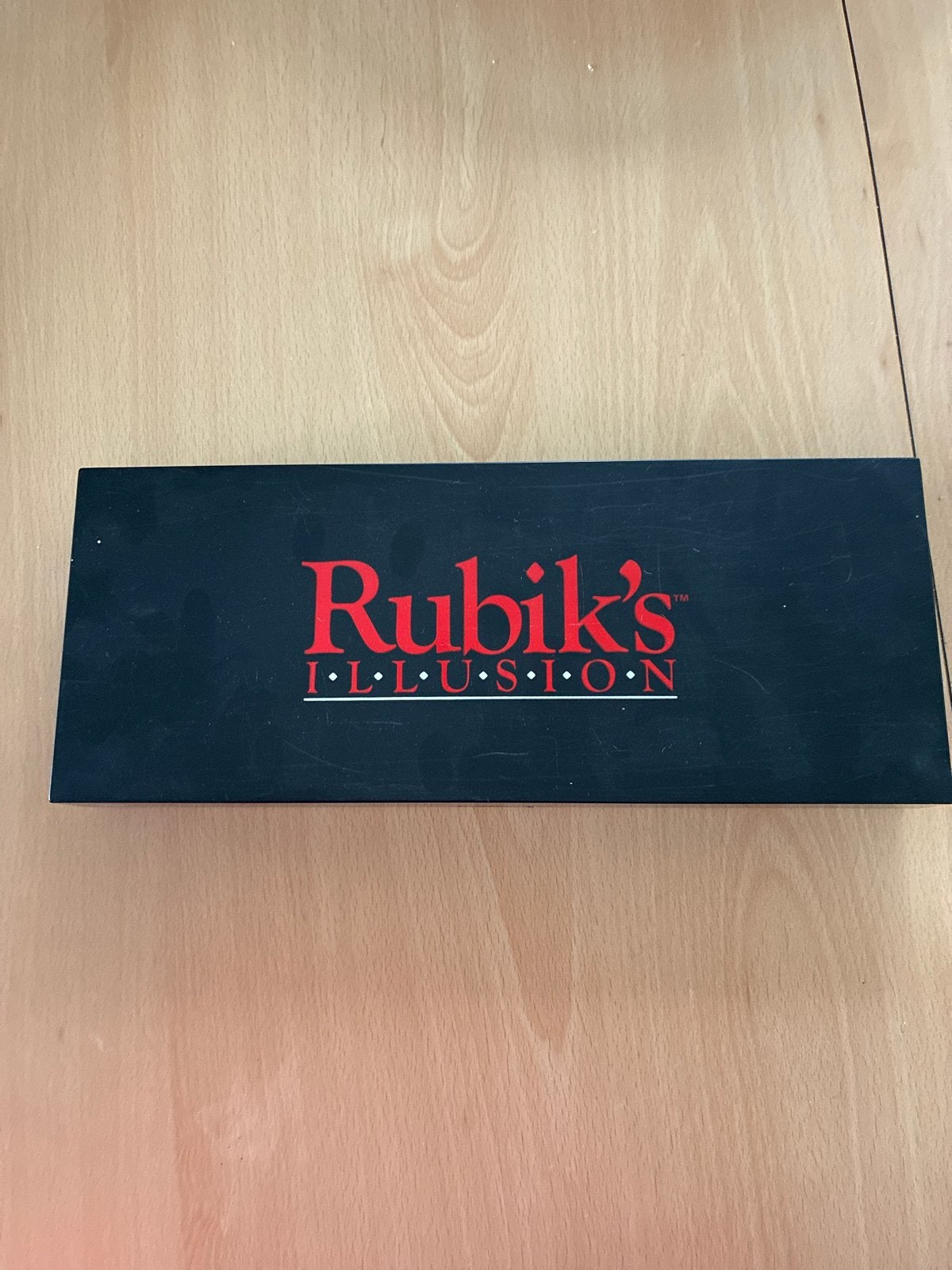 Rubik's Illusion bordspel met spiegel, Ophalen of Verzenden, Gebruikt
