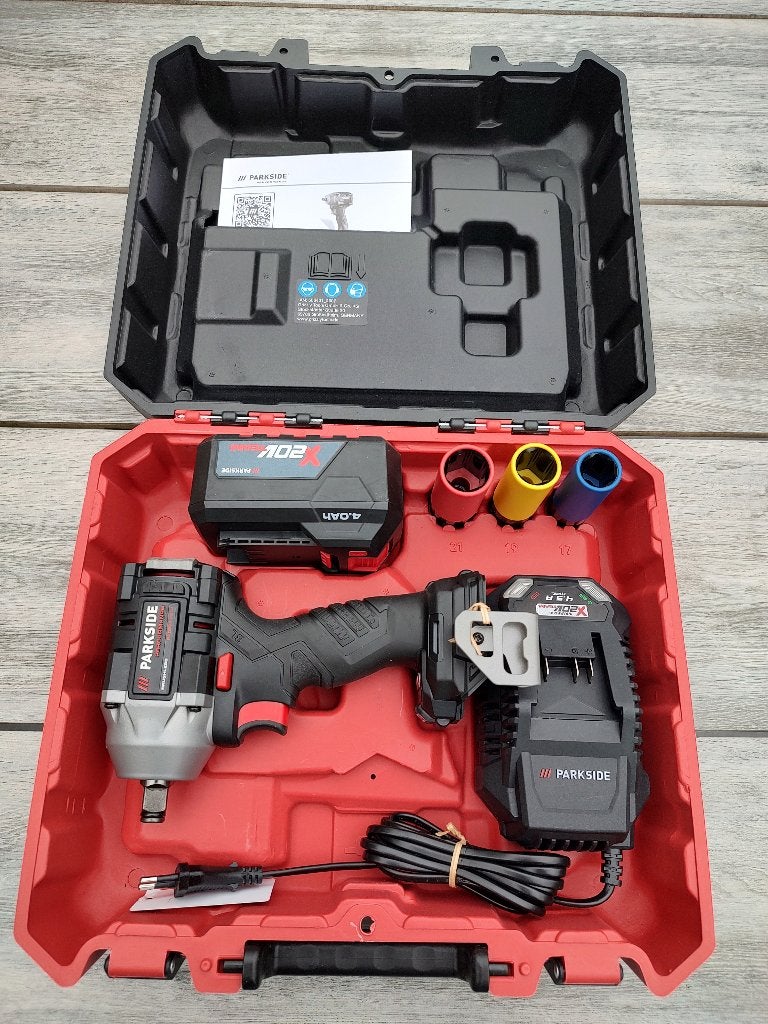 Slagmoersleutel Parkside Performance 20V 4Ah, nieuw, Ophalen of Verzenden, Nieuw, Overige typen