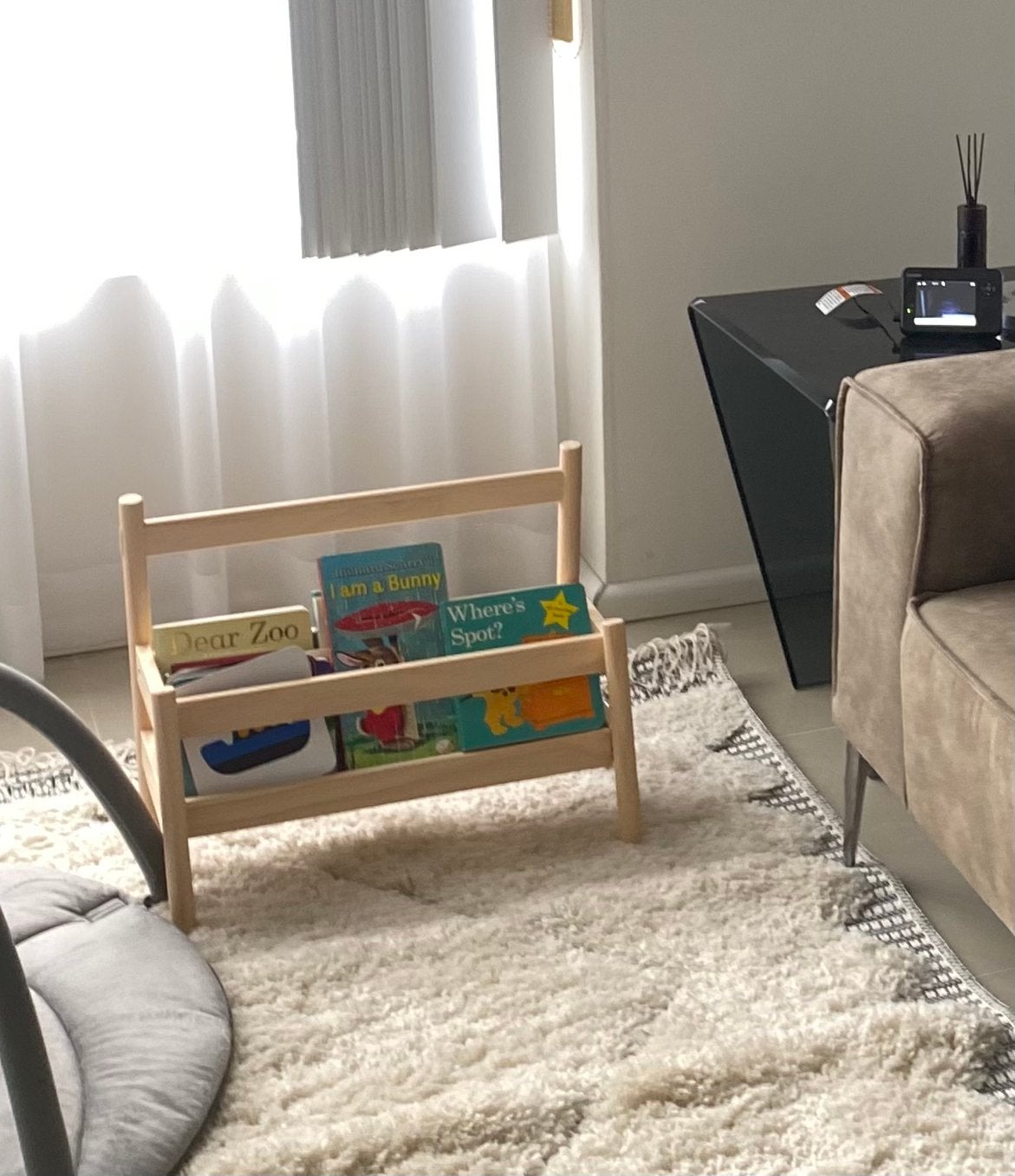 Boeken standaard IKEA - 49x28x41cm, Ophalen, Minder dan 50 cm, Zo goed als nieuw, Minder dan 100 cm