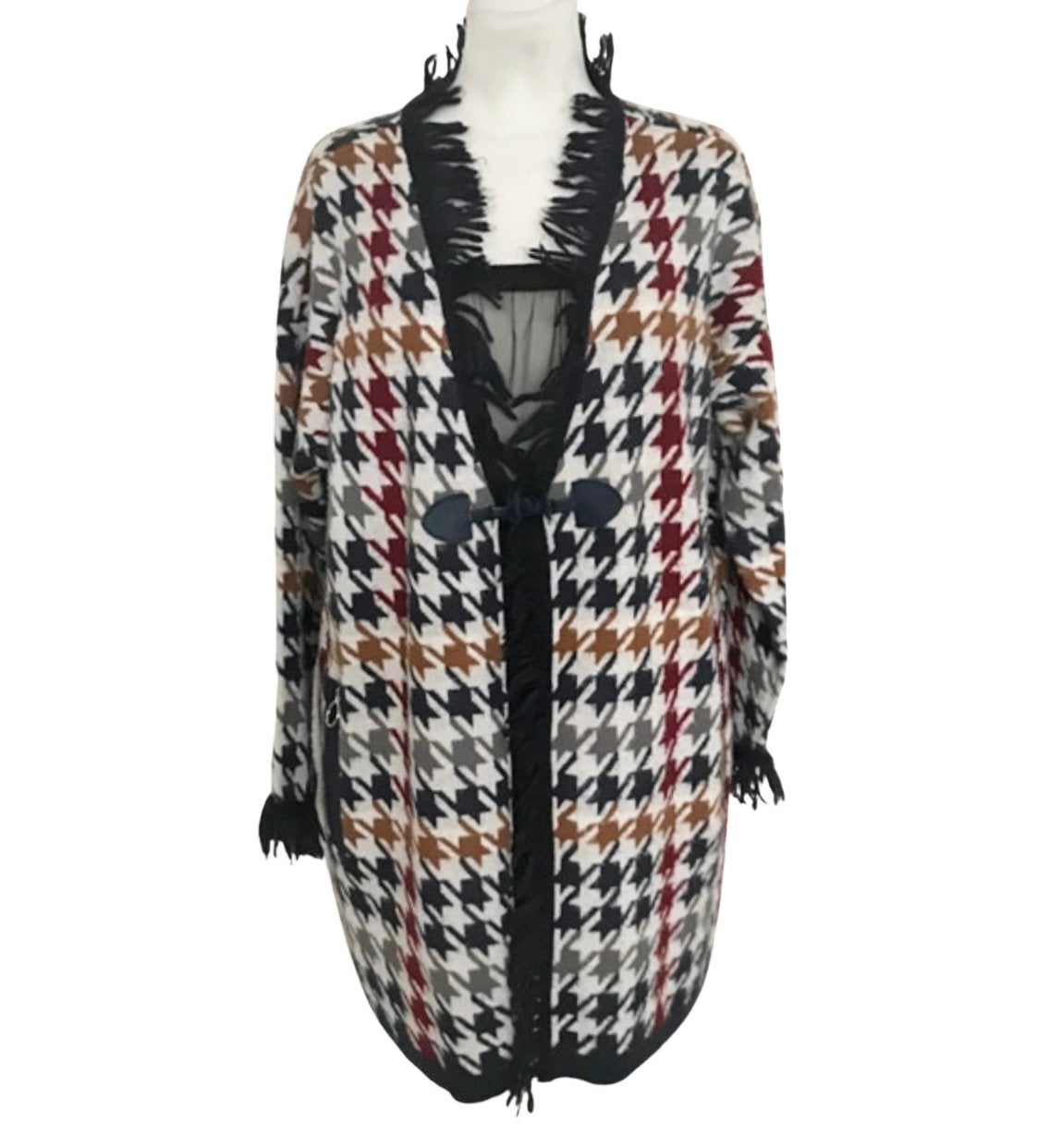 My Twin Twinset Houndstooth Cardigan, Maat XL/42, P, P, Ophalen of Verzenden, Zo goed als nieuw