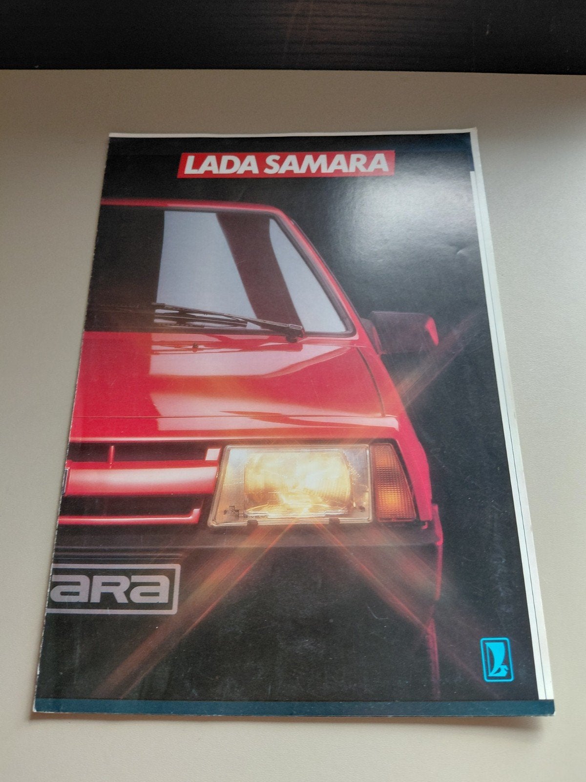 Lada Samara Brochure - Origineel uit de jaren '80, Ophalen of Verzenden, Gelezen, Overige merken, Onbekend