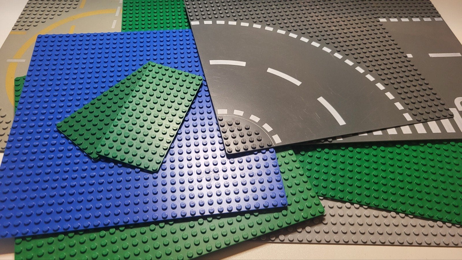 Lego baseplates diverse, Verzenden, Gebruikt, Grondplaat, Lego