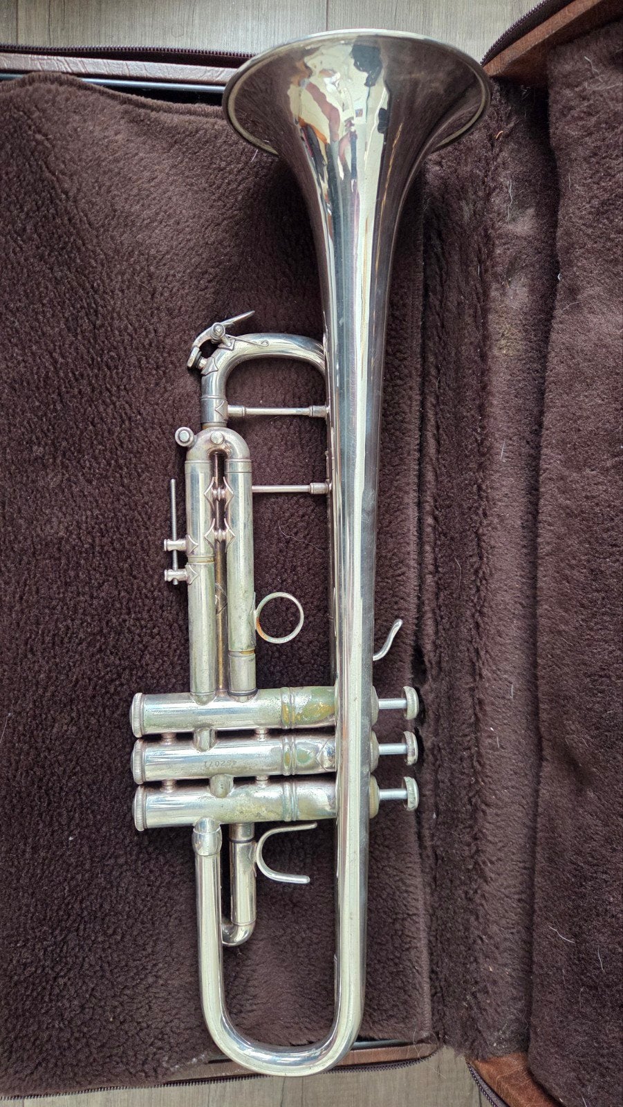 Vincent Bach Stradivarius trompet bes, Muziek en Instrumenten, Blaasinstrumenten | Trompetten, Ophalen of Verzenden, Gebruikt
