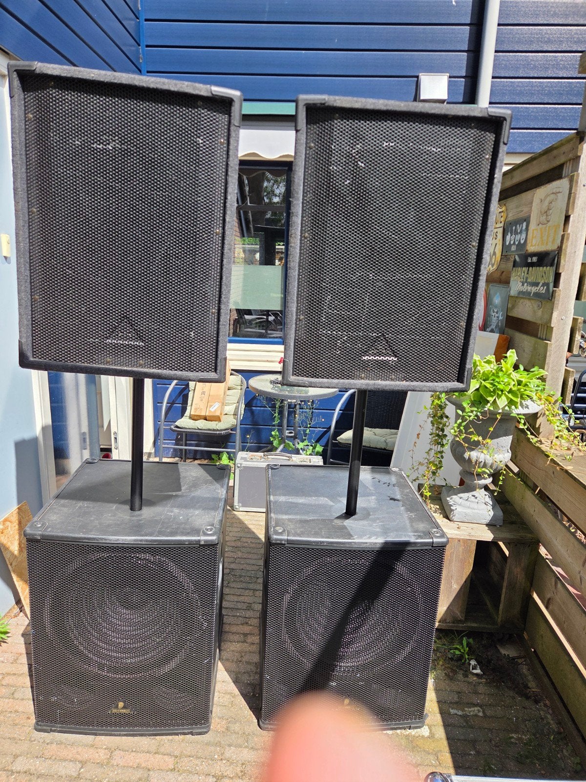 Behringer Eurolive B1520 Full Range PA Luidspreker, Gebruikt, Overige typen, Ophalen, 150 watt of meer