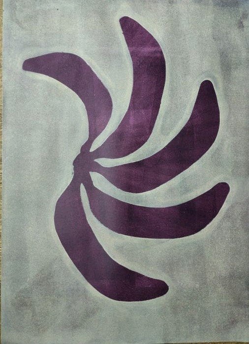Enkel Art Studio -  "Let's go bananas", Ophalen, Papier/karton, Print, Abstract
