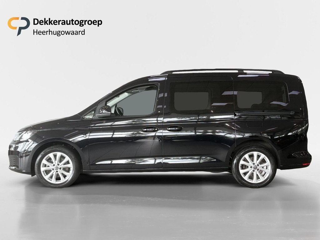 Volkswagen Caddy Maxi 1.5 TSI 7p Stoelverw. Trekhaak, Auto's, Volkswagen, 1556 kg, Stof, Euro 6, 4 cilinders
