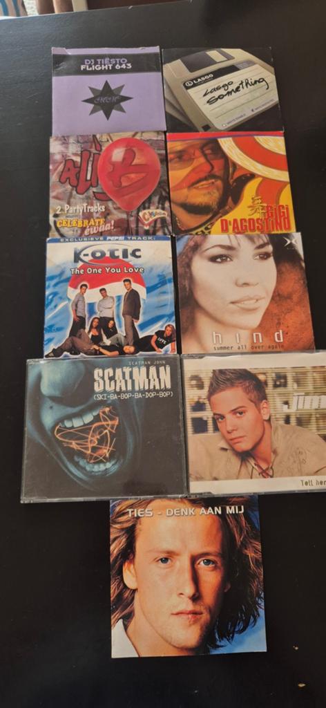 9 singles. O.a. Dj Tiësto Flight 643., Ophalen of Verzenden, Gebruikt, Overige formaten