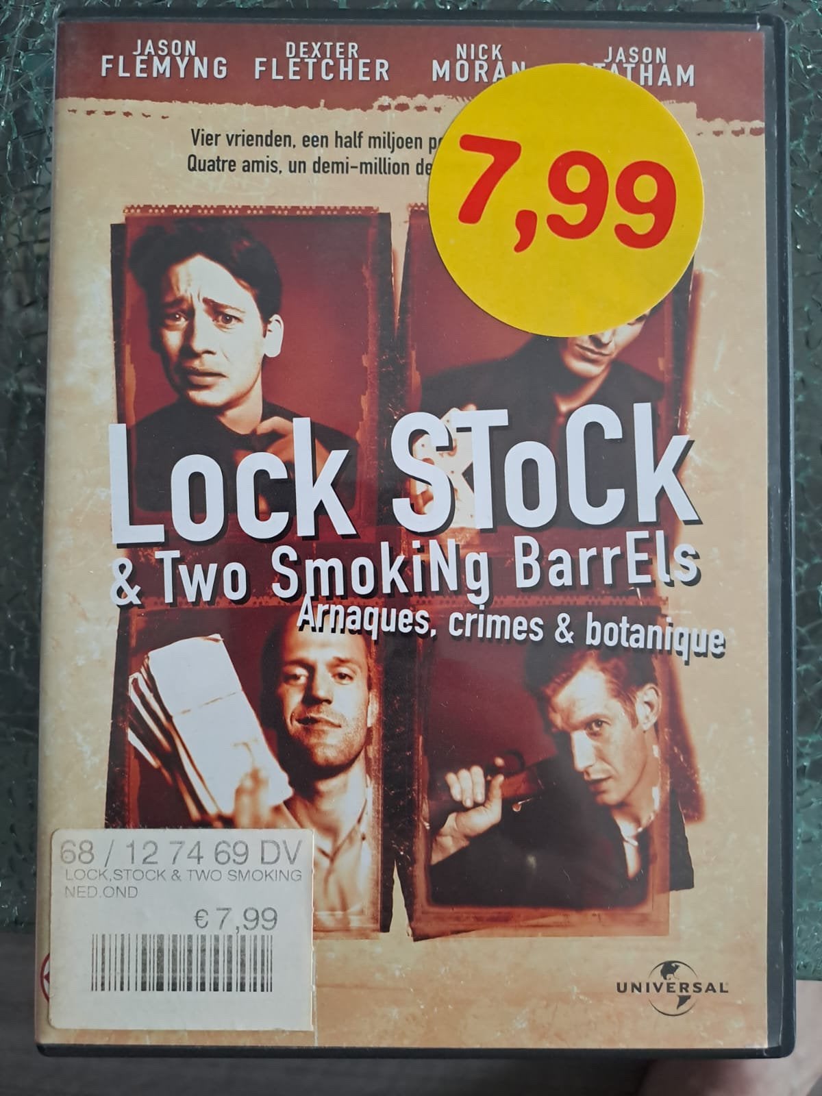 Lock Stock & Two Smoking Barrels (dvd), Vanaf 16 jaar, Ophalen of Verzenden, Zo goed als nieuw, Actiekomedie