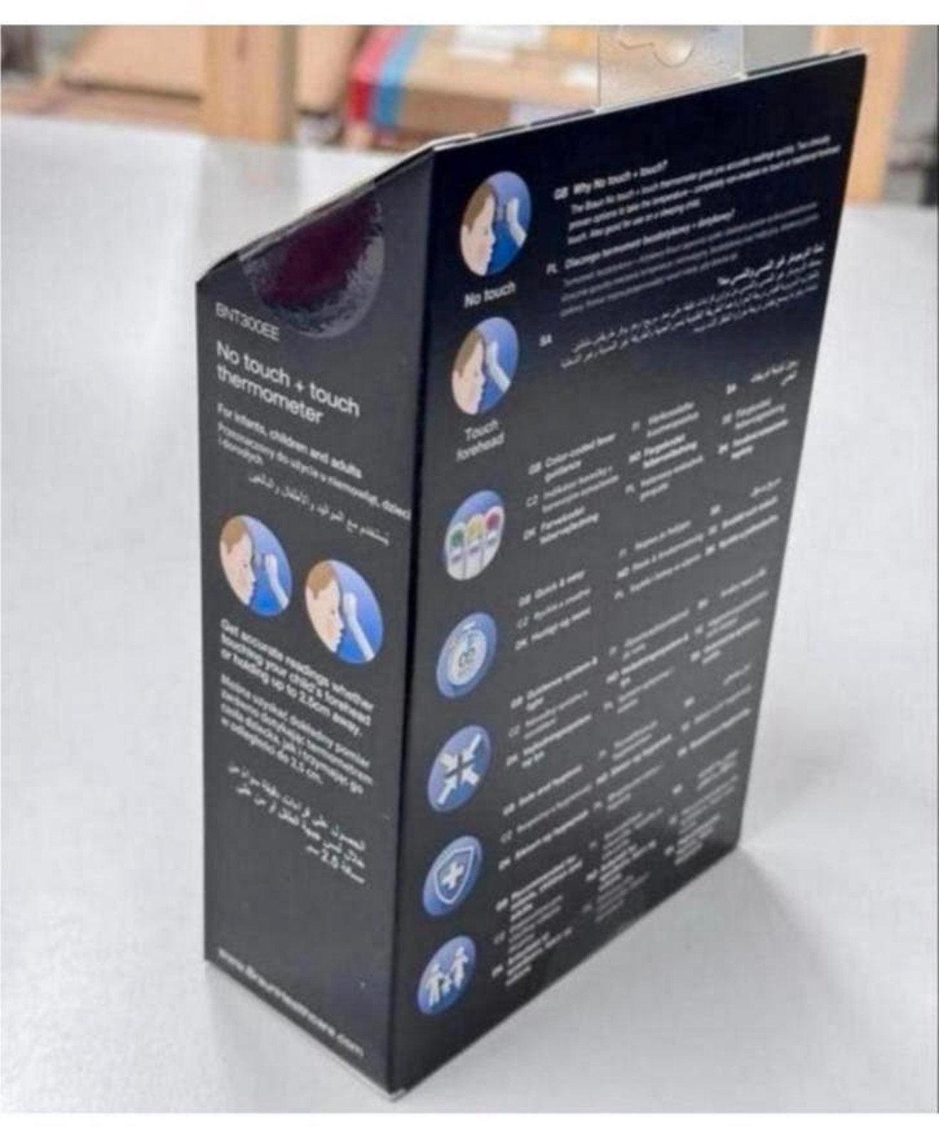 NIEUW BrAun no touch + touch - thermometer voorhoofd thermo, Diversen, Nieuw, Ophalen of Verzenden, H, H