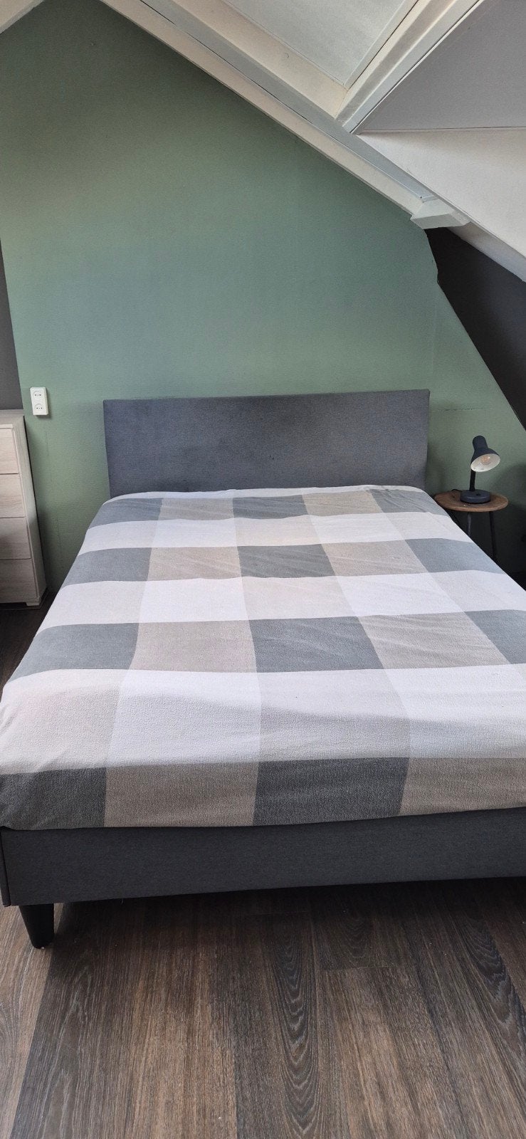 IKEA SÄBÖVIK 140x200  BOXSPRING, Ophalen, Gebruikt, Tweepersoons, 140 cm
