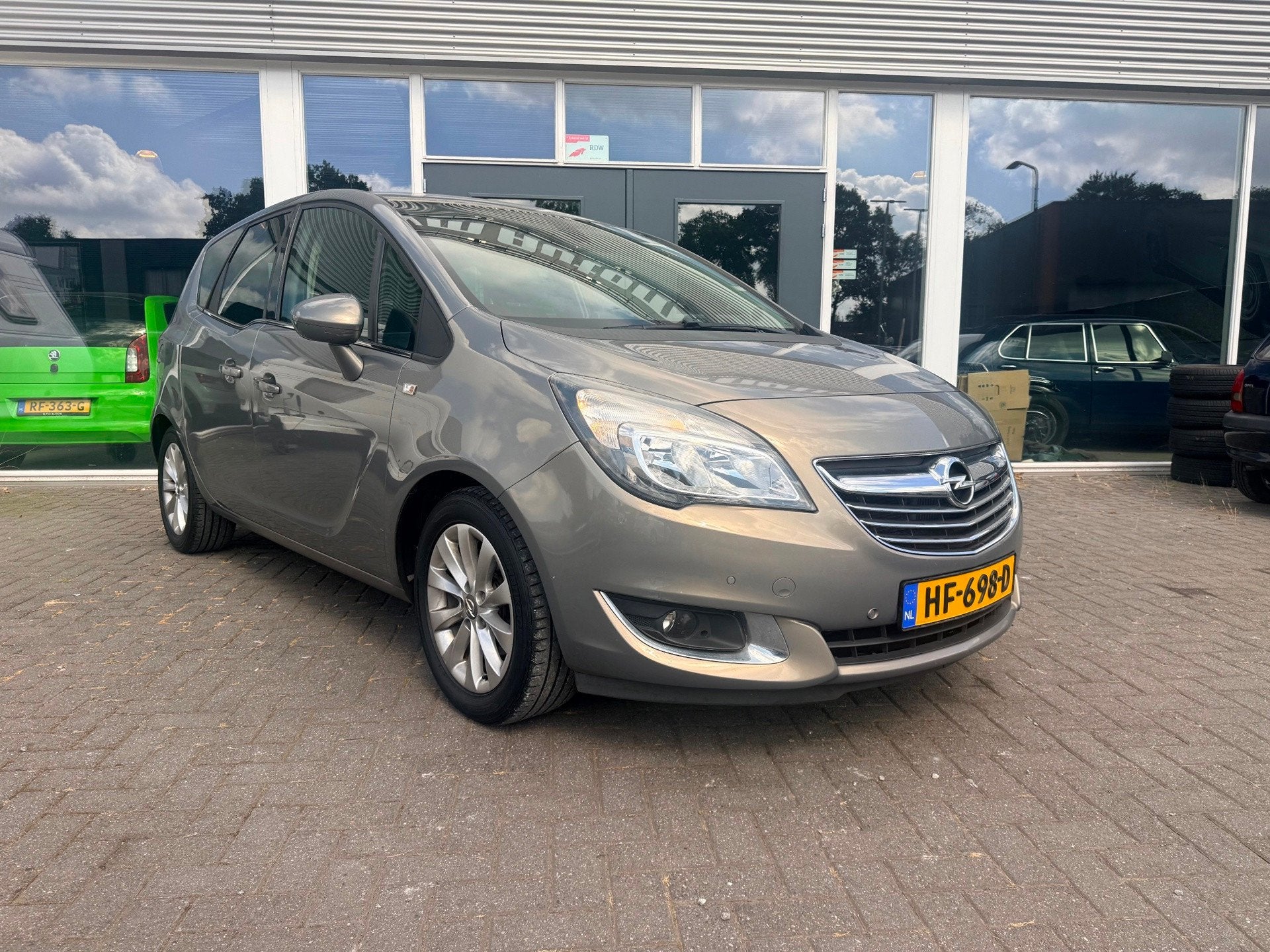 Opel Meriva 1.4 Turbo Cosmo/Lichtmetaal/82000km/Cruise Contr, Auto's, Voorwielaandrijving, Gebruikt, 4 cilinders, Bruin