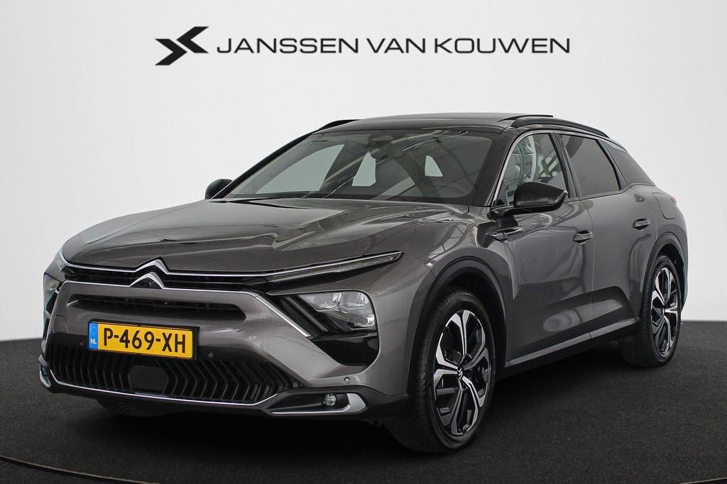 Citroen C5 X 1.6 Plug-in Hybrid 225 Shine / Pano / Leder / S, Auto's, Citroën, 1350 kg, Gebruikt, 4 cilinders, Lichtsensor