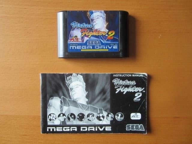 Virtua Fighter 2 Sega Mega Drive Megadrive (€15 los), Spelcomputers en Games, Gebruikt, Vechten, 2 spelers, Ophalen of Verzenden