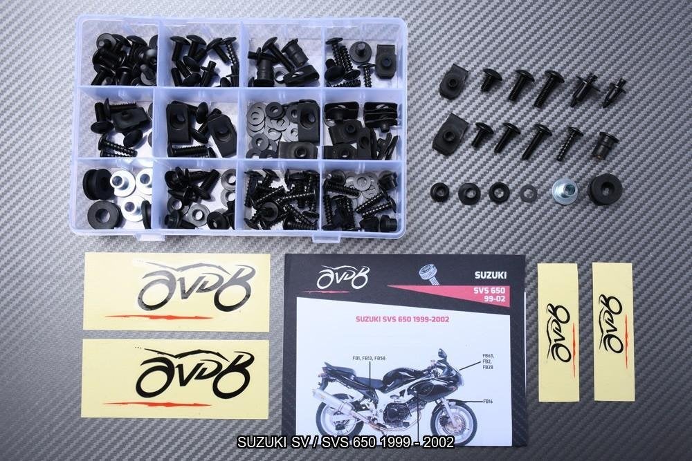 Kuip bouten set voor SUZUKI SV / SVS 650 1999 - 2002, Verzenden, Nieuw