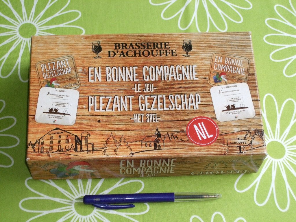 Chouffe spel - Plezant gezelschap, Een of twee spelers, Ophalen of Verzenden, Zo goed als nieuw, Brasserie d'Achouffe