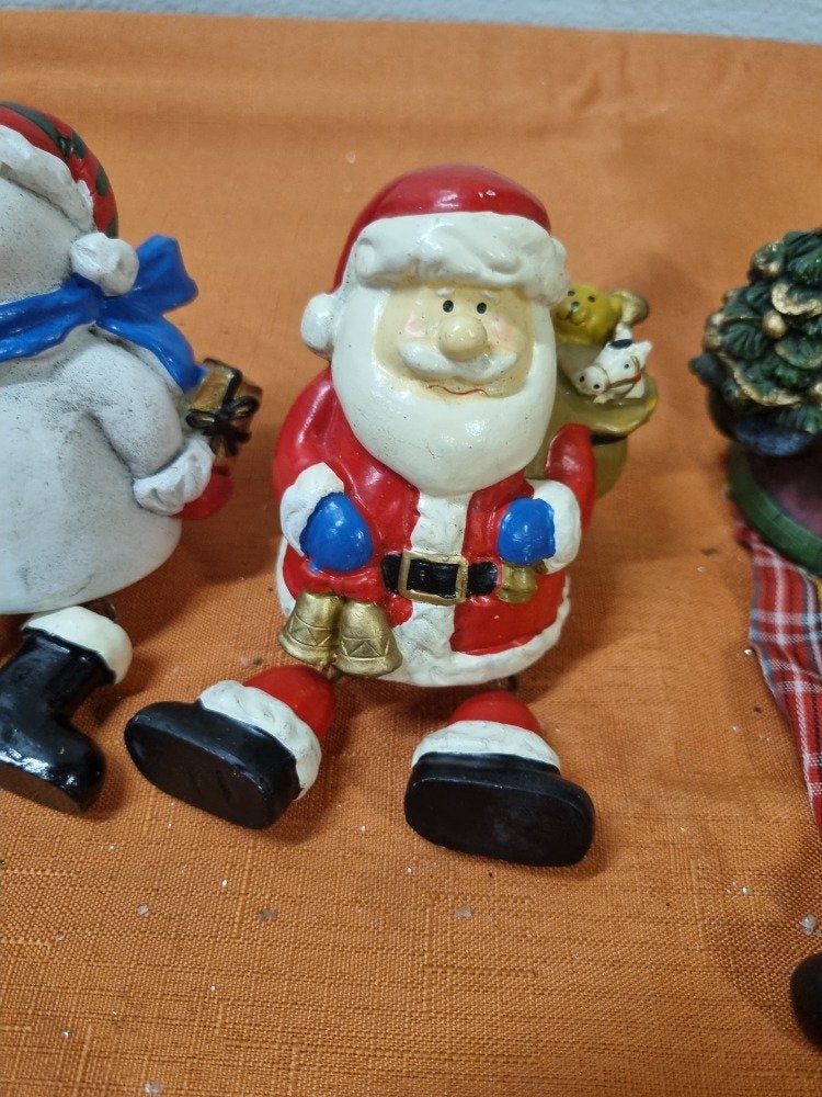 beelden kerstmannen en sneeuwpop zittend [b353], Ophalen of Verzenden, 'T Olde Gre-j, Info@toldegrej.nl, Endepoelstraat 20f Didam