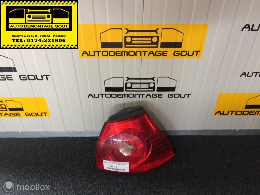 Volkswagen Golf V ('03-'08) Achterlicht Rechts Buiten Compl, Gebruikt, Volkswagen, Ophalen of Verzenden, Volkswagen