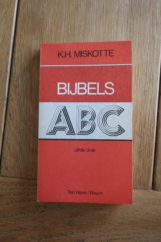 Bijbels ABC Auteur K.H. Miskotte, Boeken, Ophalen of Verzenden, Gelezen, Christendom | Katholiek