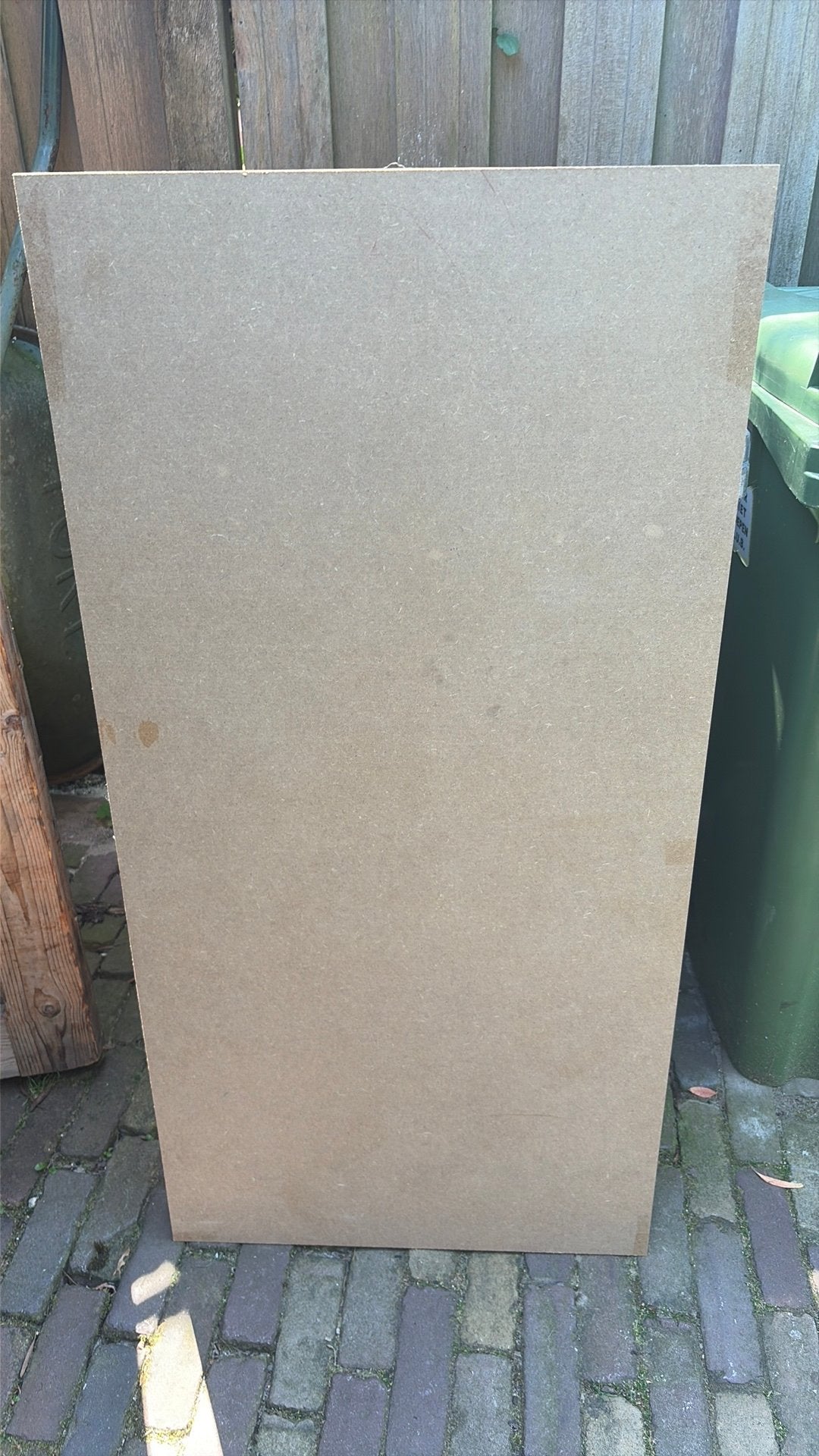 36x MDF plaat 1220x610x9 mm, Doe-het-zelf en Verbouw, Ophalen, Gebruikt, Overige materialen, Minder dan 20 mm