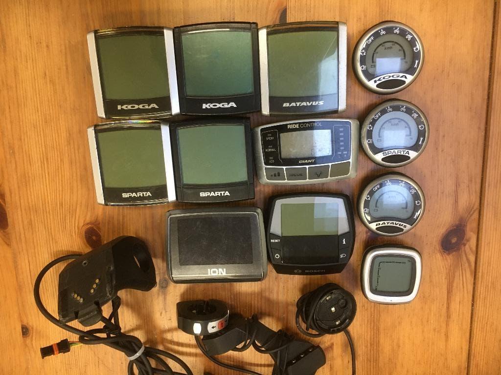 Sparta, Gazelle, Batavus of koga Display, interesse stuur, Fietsen en Brommers, Fietsaccessoires | Fietscomputers, Gebruikt, Waterdicht