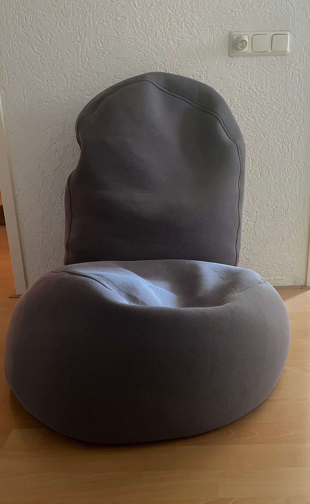 IKEA Bussan zitzak, Huis en Inrichting, Zitzakken, Ophalen, Gebruikt, Grijs, Zitzak