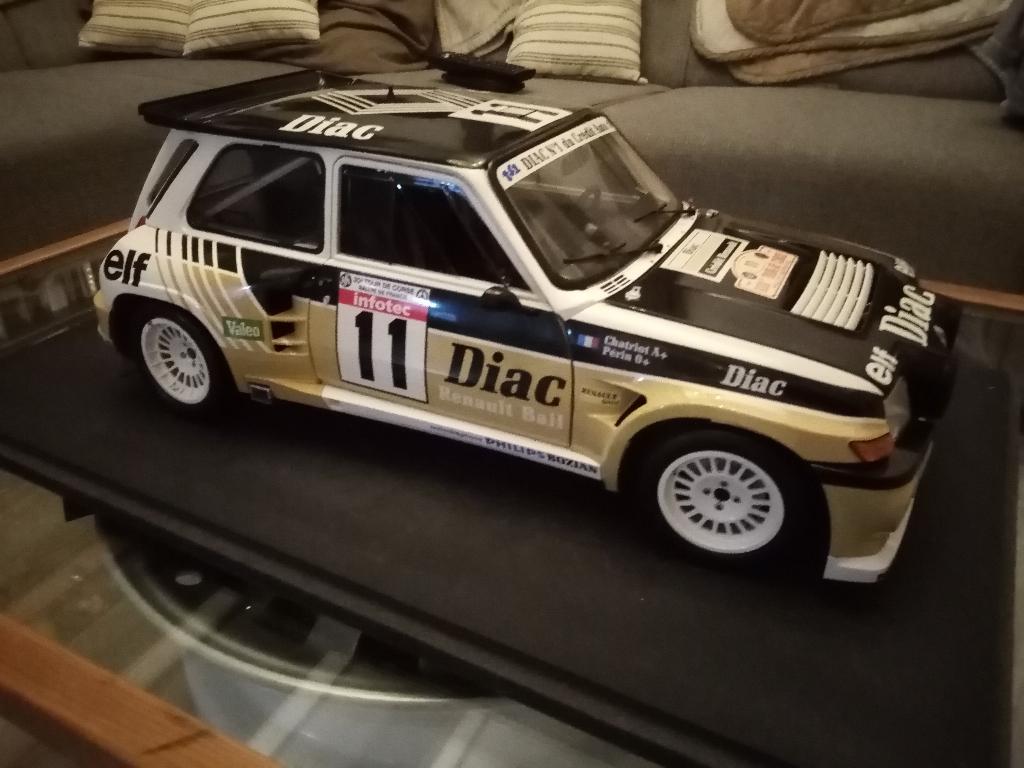 1/8 hachette renault 5 turbo rally, Hobby en Vrije tijd, Ophalen, Nieuw, 1:5 t/m 1:8, Auto