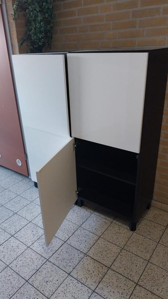2x opbergkast IKEA, Huis en Inrichting, Kasten | Roldeurkasten en Archiefkasten, Ophalen, Gebruikt, 100 tot 150 cm, Meerdere deuren